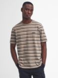 Barbour International Buxton Tipped T-Shirt, Brindle