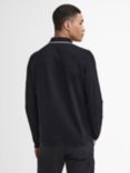 Barbour International Hampstead Long Sleeve Polo Shirt, Black