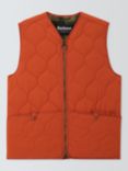 Barbour Fieldale Onion Quilted Gilet, Orange