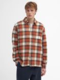 Barbour Stonebank Relaxed Check Cotton Shirt, Dark Ginger/Multi