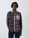 Barbour Tomorrow's Archive Mutan Tartan Patchwork Shirt, Multi Tartan