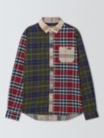 Barbour Tomorrow's Archive Mutan Tartan Patchwork Shirt, Multi Tartan