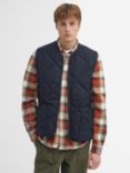 Barbour Field Quilted Gilet, Navy