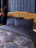 Night Lark Midnight Bloom Coverless Duvet & Pillowcase Set, 10.5 Tog, Multi