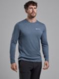 Montane Dart Long Sleeve T-Shirt, Stone Blue