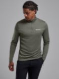 Montane Dart Zip Neck Baselayer, Caper