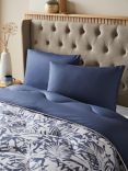 Night Lark Winter Palms Coverless Duvet & Pillowcase Set, 10.5 Tog, Multi