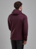 Montane Fury Full Zip Fleece, Dark Garnet