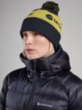 Montane Logo Cuffed Bobble Beanie, Eclipse Blue