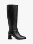 Flattered Colette Leather Long Boots, Black