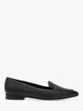 Flattered Alex Leather Pointed Slip-On Pumps, Black