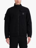 LUKE 1977 Crater Funnel Neck Jacket, Black