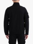 LUKE 1977 Crater Funnel Neck Jacket, Black