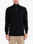 LUKE 1977 Heddon Quarter Zip Knitted Jumper