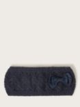 Monsoon Kids' Sparkle Bow Headband, Navy