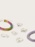 Monsoon KIds' Rainbow Jewellery Set, Multi