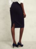 Hobbs Aly Pencil Skirt, Navy