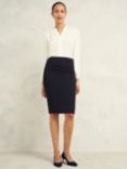 Hobbs Mel Pencil Skirt, Navy