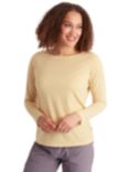 Rohan Women's Long Sleeve Shoreline Top, Ecru/Iris Yellow