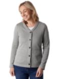 Rohan Women's Ridgeway Cardigan, Mineral Grey Marl