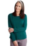 Rohan Women's Global Long Sleeve Top, Abyss Green