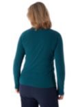 Rohan Women's Microgrid Fleece Jacket, Teal Blue