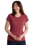 Rohan Women's Merino Cool T-Shirt, Carissa Red Marl