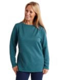 Rohan Women's Cala Fleece Tunic Jumper, Pacific Green