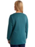 Rohan Women's Cala Fleece Tunic Jumper, Pacific Green