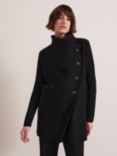 Phase Eight Lea Popped Wool Blend Coat