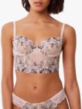 Triumph Floral Underwired Corset Bra