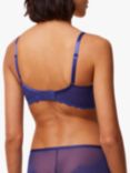 Triumph Bright Spotlight Plunge Bra, Cool Water