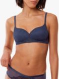 Triumph Delightful Spot Padded Bra, Dark Blue