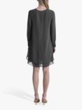 James Lakeland Wave Hem Dress, Charcoal