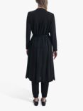 James Lakeland Long Belted Cardigan, Black