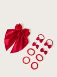 Monsoon Kids' My School Hair Accessories Set, Red