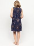 Cyberjammies Edie Firework Nightdress, Navy