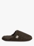 totes Wool Mule Slippers, Brown