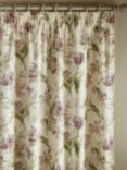 Laura Ashley Gosford Pair Lined Pencil Pleat Curtains, Grape