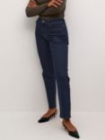 KAFFE Sinem Straight Jeans, Dark Unwashed Blue