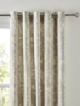 Laura Ashley Waxham Pair Lined Eyelet Curtains