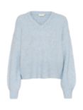 KAFFE Trina V-Neck Wool Blend Jumper