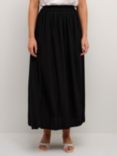 KAFFE Sandrina Maxi Skirt, Deep Black