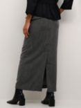 KAFFE Josie Maxi Skirt, Grey Melange