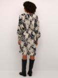 KAFFE Louise Abstract Print Dress