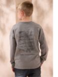 Angel & Rocket Kids' Long Sleeve Tee, Taupe