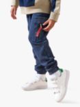 Angel & Rocket Kids' Frank Cargo Jogger Trousers, Blue