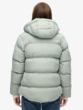 Superdry Hooded Five Baffle Sports Puffer Jacket, Puritan Grey