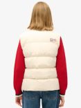 Superdry Sports Puffer Gilet, Off White