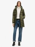 Superdry Fuji Mid Length Padded Hooded Coat